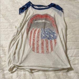 “Proud to be an American” tank